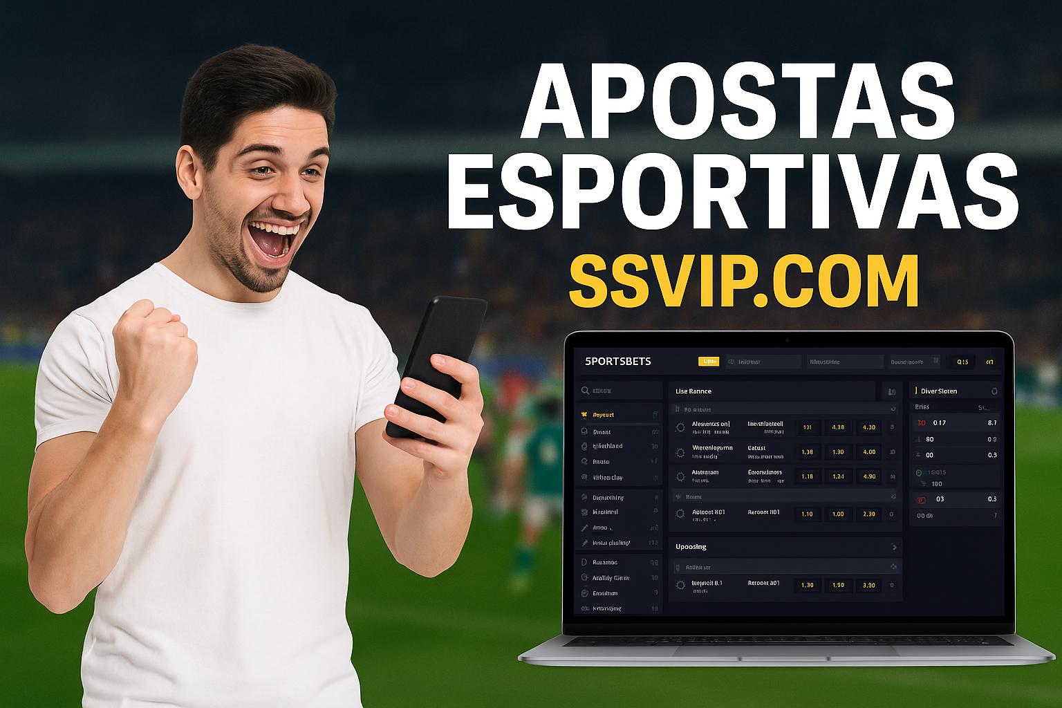 Apostas esportivas no cassino online SSVIP.COM