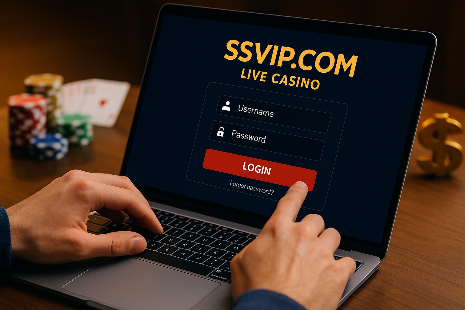 Registro na SSVIP.COM Garante Acesso a uma Vasta Seleção de jogo